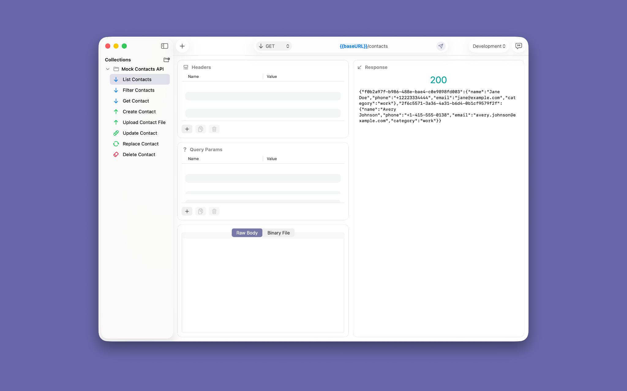 Requesto v1.2.0 clean interface